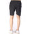 Dark Grey Regular Shorts