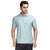 Zipped Polo in Blue