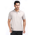 Zipped Designer Cream Polo