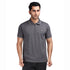 Zipped Designer Grey Polo