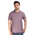 Fancy Knit Burgandy Polo