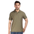 Fancy Knit Olive Polo