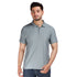 Fancy Knit Blue Polo