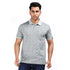 Printed Polo in Light Blue