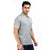 Printed Polo in Light Blue