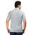 Printed Polo in Light Blue