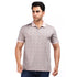 Printed Polo in Pink