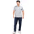 Printed Polo in Blue