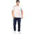 Printed Structured Beige Polo