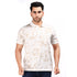 Printed Structured Beige Polo