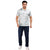 Printed Structured Green Polo