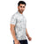 Printed Structured Green Polo