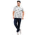 Printed Structured Green T-shirt