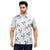 Printed Structured Green T-shirt