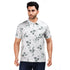 Printed Structured Green T-shirt