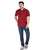 Designer Polo in Red