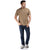 Designer Polo in Beige