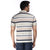 Printed Polo in Brown Stripes