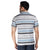 Printed Polo in Blue Stripes