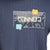 Printed Tee in Indigo
