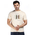 Printed Tee in Sand