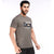 Printed Round Neck Tee in Mouse