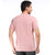 Printed Round Neck Tee in Pink
