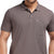 Basic Polo Tee in Brown