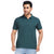 Basic Polo Tee in Turquoise