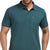Basic Polo Tee in Turquoise