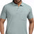 Basic Polo Tee in Powder Blue