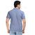 Basic Polo Tee in Mauve Blue