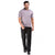 Polo Tee in Plum