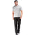 Polo Tee in Light Grey