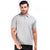 Polo Tee in Light Grey