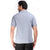 Polo Tee in Mauve Blue