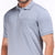 Polo Tee in Mauve Blue