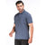 Structured Polo in Dark Blue