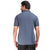 Structured Polo in Dark Blue