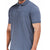 Structured Polo in Dark Blue