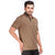 Polo Tee in Brown