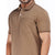 Polo Tee in Brown