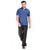 Polo Tee in Indigo