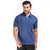Polo Tee in Indigo