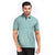 Polo Tee in Sky Blue