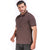 Polo Tee in Dark Brown