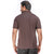 Polo Tee in Dark Brown