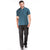 Polo Tee in Dep Blue