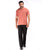 Basic Polo Tee in Coral
