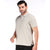 Basic Polo Tee in Sand